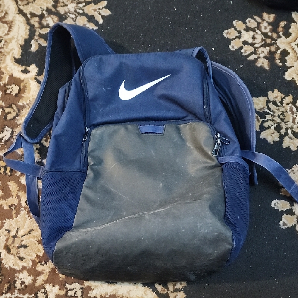 Nike Braisilla Training Navy Blue & Black Backpack, X-Large